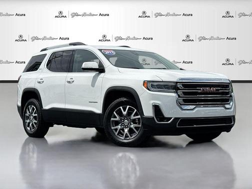 Summit White 2023 GMC Acadia FWD SLT