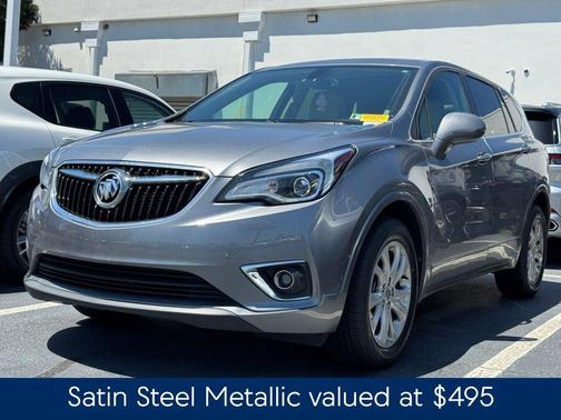 Satin Steel Metallic 2020 Buick Envision AWD Preferred