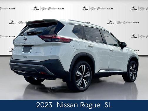 Pearl White 2023 Nissan Rogue SL