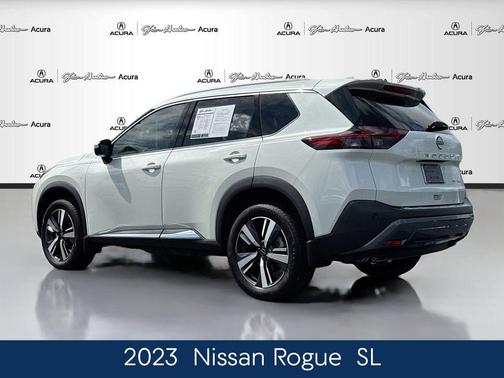 Pearl White 2023 Nissan Rogue SL