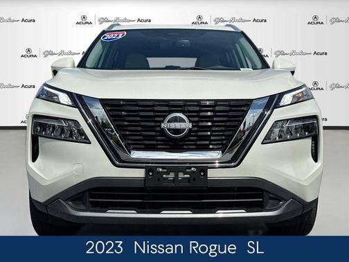 Pearl White 2023 Nissan Rogue SL