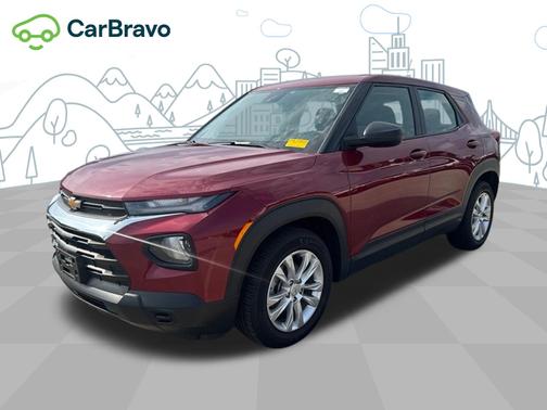 Scarlet Red Metallic 2021 Chevrolet Trailblazer LS