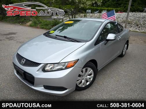 Silver 2012 Honda Civic LX