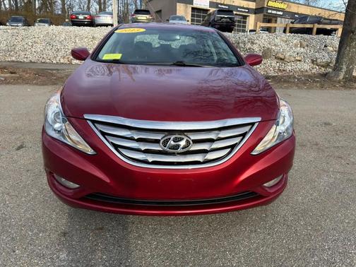 Burgundy 2013 Hyundai SONATA Limited