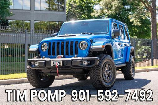 Blue 2023 Jeep Wrangler Rubicon 392
