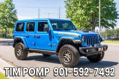 Blue 2023 Jeep Wrangler Rubicon 392