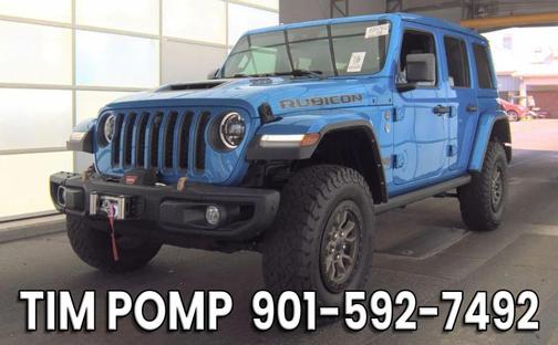 Blue 2023 Jeep Wrangler Rubicon 392