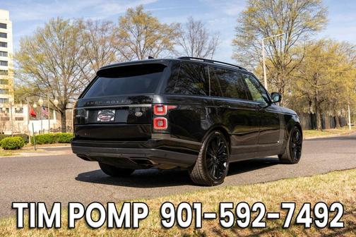 Black 2019 Land Rover Range Rover 5.0L V8 Supercharged