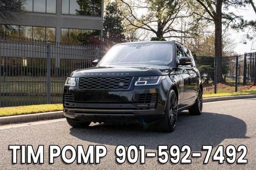 Black 2019 Land Rover Range Rover 5.0L V8 Supercharged