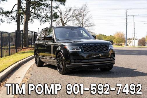 Black 2019 Land Rover Range Rover 5.0L V8 Supercharged
