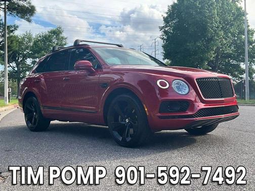 Red 2019 Bentley Bentayga V8