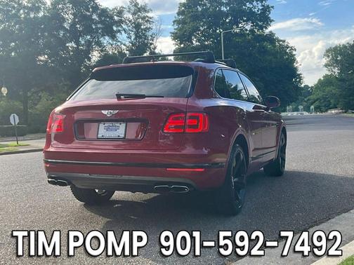 Red 2019 Bentley Bentayga V8