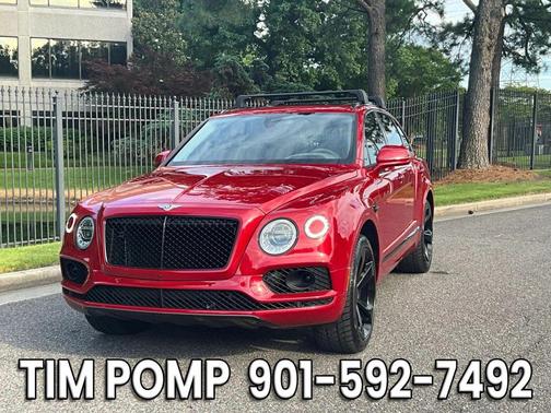 Red 2019 Bentley Bentayga V8