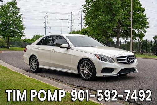 Silver 2016 Mercedes-Benz E-Class E 400 Sedan 4D