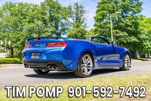 Blue 2018 Chevrolet Camaro 1LT
