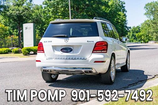White 2015 Mercedes-Benz GLK-Class GLK 350 4MATIC