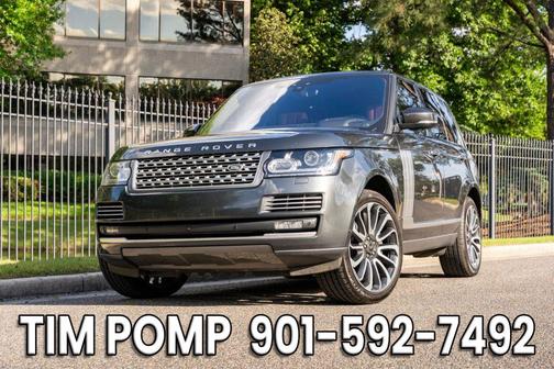 Gray 2017 Land Rover Range Rover 5.0L Supercharged Autobiography