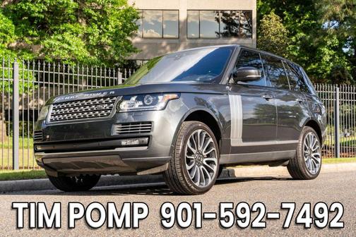 Gray 2017 Land Rover Range Rover 5.0L Supercharged Autobiography
