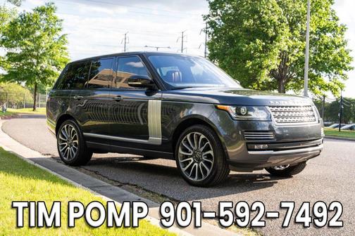 Gray 2017 Land Rover Range Rover 5.0L Supercharged Autobiography