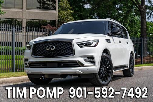 White 2021 INFINITI QX80 PREMIUM SELECT