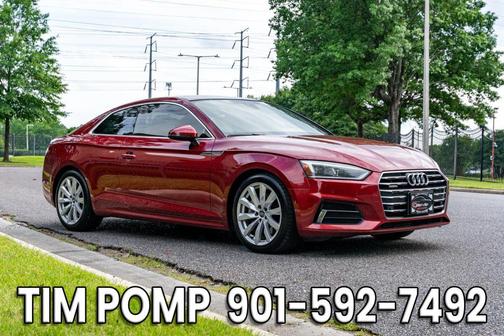 Red 2018 Audi A5 2.0T Premium Plus