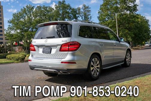 Silver 2017 Mercedes-Benz GLS 450 4MATIC
