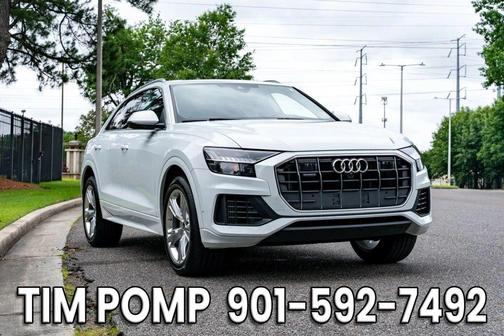 Glacier White Metallic 2023 Audi Q8 55 Premium Plus