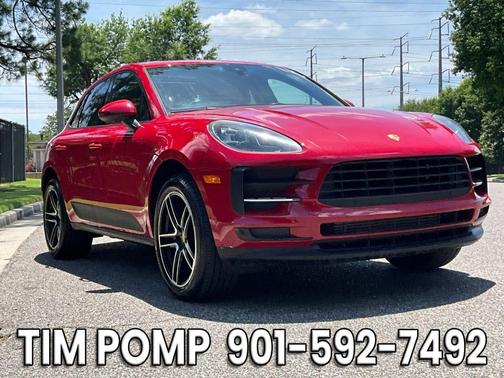 Red 2020 Porsche Macan Macan Sport Edition