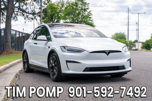 White 2023 Tesla Model X Standard Range