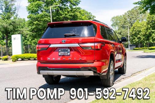 Red 2023 Toyota Sequoia Capstone