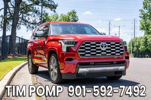 Red 2023 Toyota Sequoia Capstone