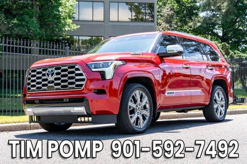 Red 2023 Toyota Sequoia Capstone