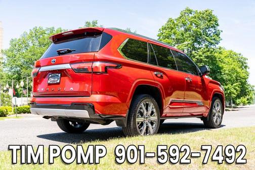 Red 2023 Toyota Sequoia Capstone