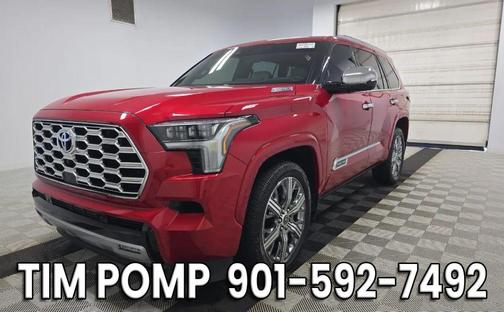 Red 2023 Toyota Sequoia Capstone