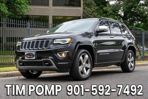 Black 2016 Jeep Grand Cherokee Overland