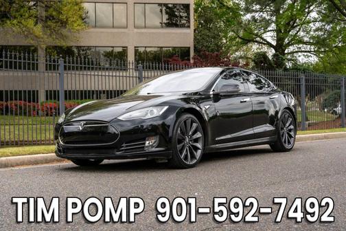 Black 2014 Tesla Model S 85