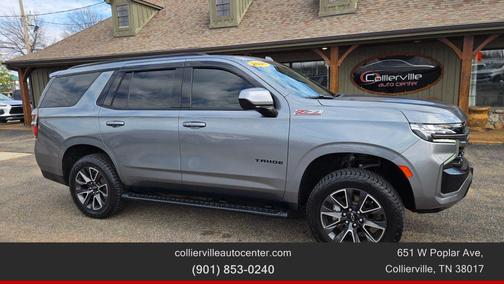 Gray 2021 Chevrolet Tahoe 4WD Z71 SUV