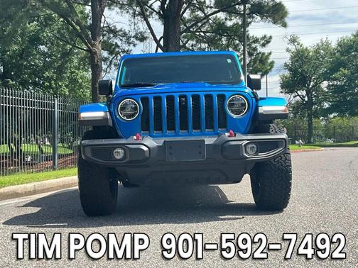 Blue 2021 Jeep Wrangler Unlimited Rubicon