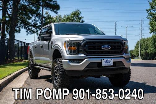 Silver 2021 Ford F-150 XLT