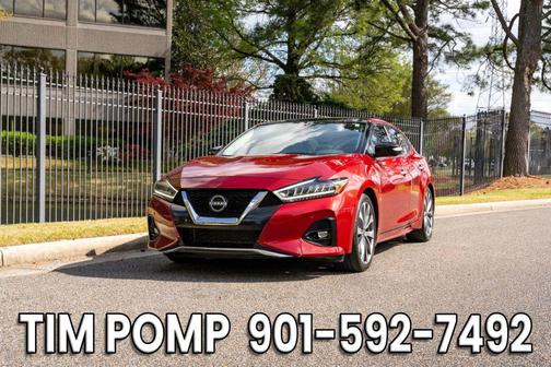 Red 2023 Nissan Maxima 3.5 Platinum