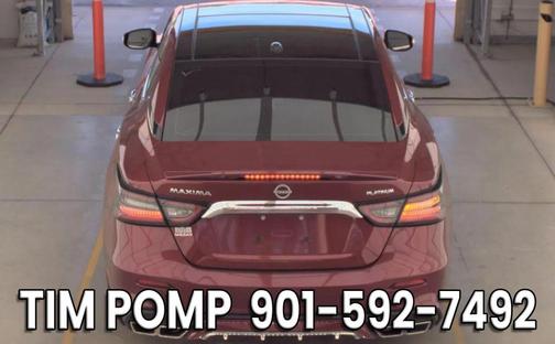 Red 2023 Nissan Maxima 3.5 Platinum