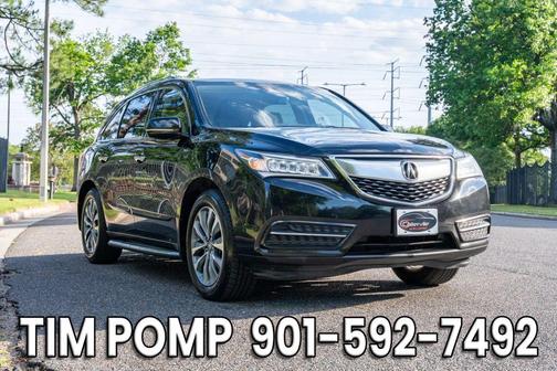 Black 2016 Acura MDX 3.5L AcuraWatch Plus Package