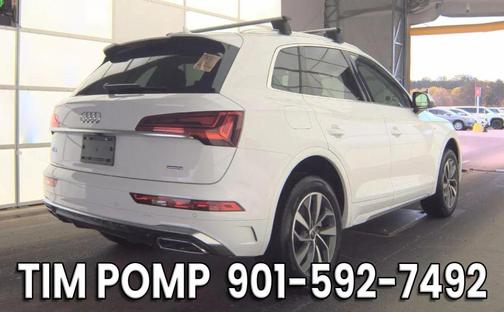 White 2024 Audi Q5 45 S line Premium Plus