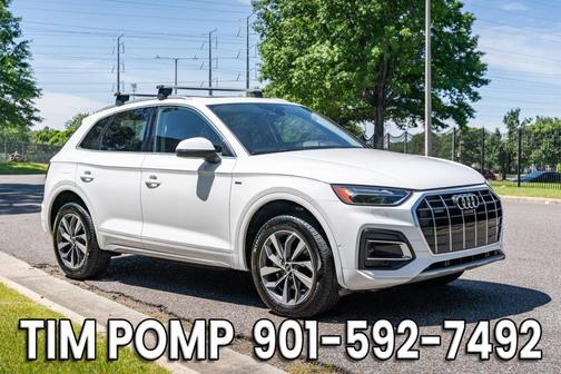White 2024 Audi Q5 45 S line Premium Plus