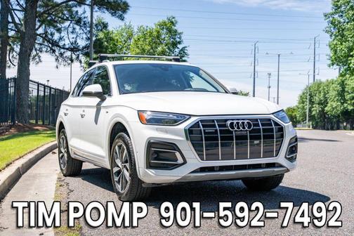 White 2024 Audi Q5 45 S line Premium Plus