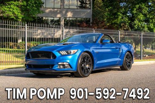 Blue 2017 Ford Mustang GT Premium