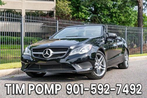 Black 2014 Mercedes-Benz E-Class E 350 Cabriolet 2D