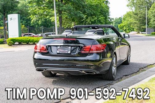 Black 2014 Mercedes-Benz E-Class E 350 Cabriolet 2D