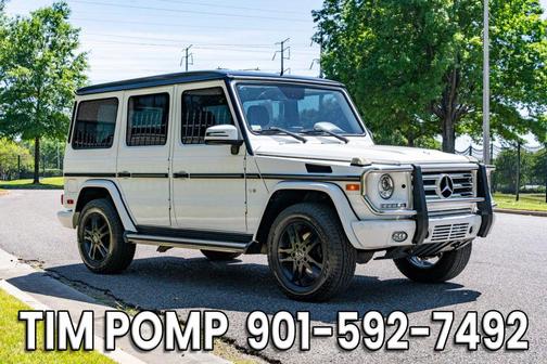 White 2015 Mercedes-Benz G-Class 4MATIC
