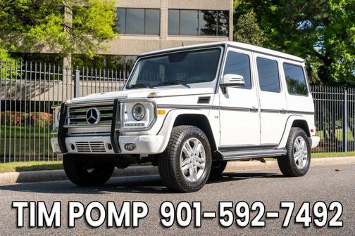 White 2015 Mercedes-Benz G-Class 4MATIC